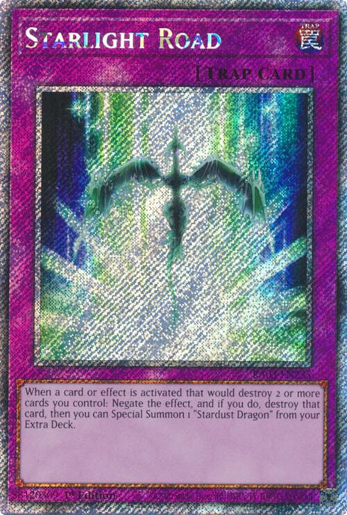 Starlight Road (Platinum Secret Rare) [RA03-EN235] - Yugioh Cards For Your TCG Needs!