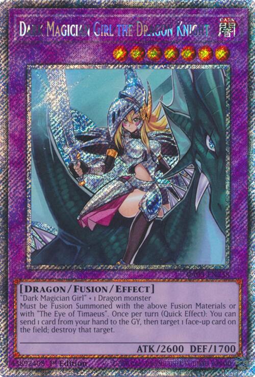 Dark Magician Girl the Dragon Knight (Platinum Secret Rare) [RA03-EN258]  - Yugioh Cards For Your TCG Needs!
