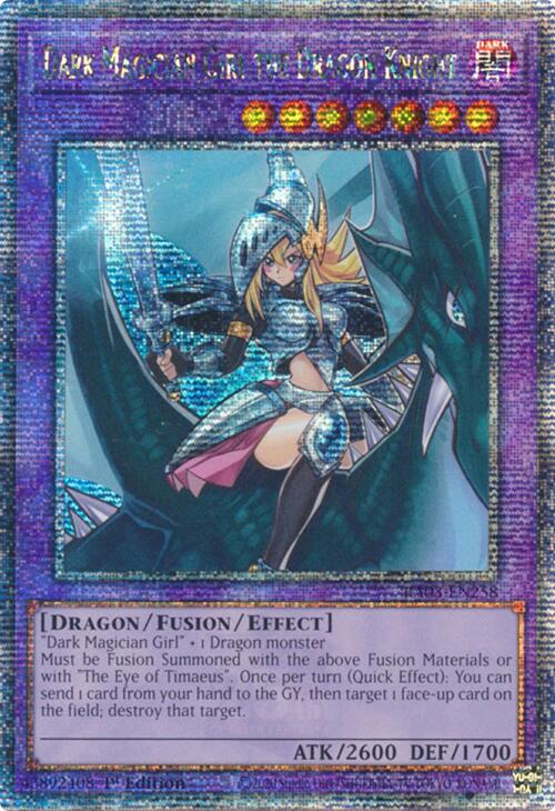 Dark Magician Girl the Dragon Knight (Quarter Century Secret Rare) [RA03-EN258] - Yugioh Cards For Your TCG Needs!