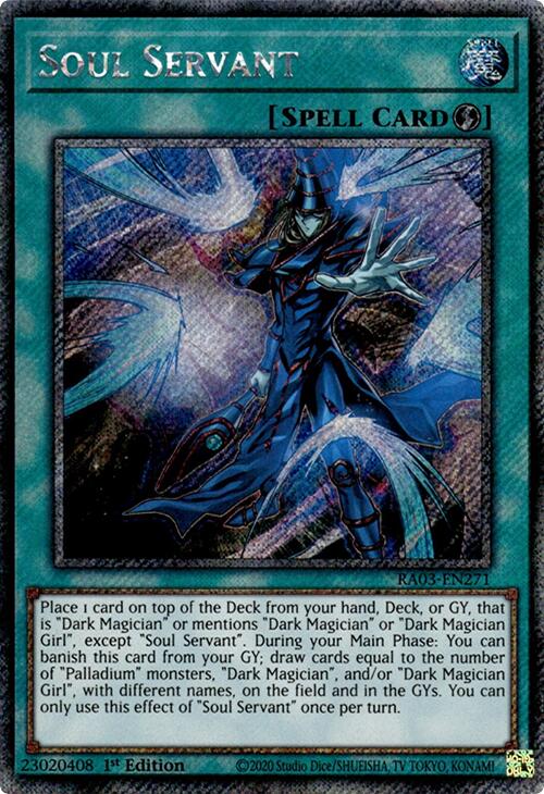 Soul Servant (Platinum Secret Rare) [RA03-EN271] - Yugioh Cards For Your TCG Needs!