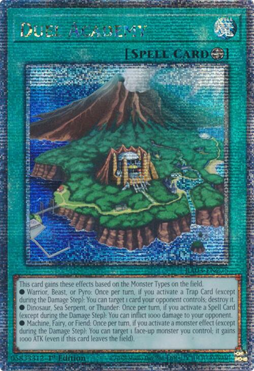 Duel Academy (card) (Quarter Century Secret Rare) [RA03-EN275] - Yugioh Cards For Your TCG Needs!