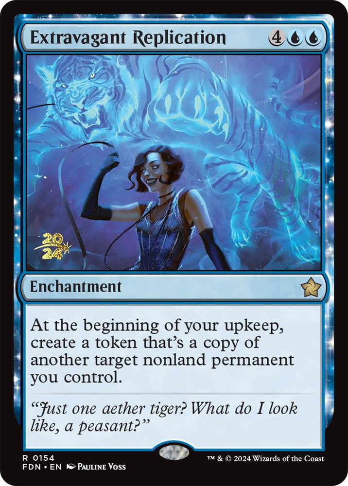 Extravagant Replication [Foundations Prerelease Promos] Magic: The Gathering