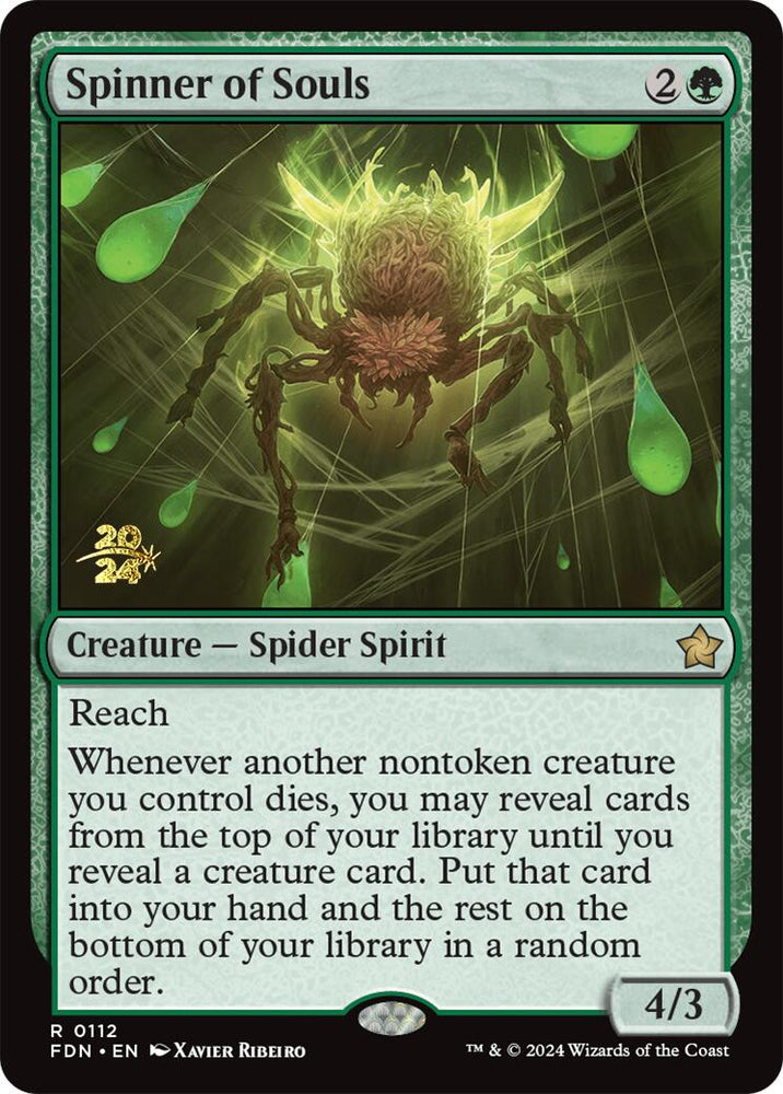 Spinner of Souls [Foundations Prerelease Promos] Magic: The Gathering