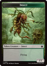 Goblin // Insect Doubled-Sided Token [Foundations Tokens] Magic: The Gathering