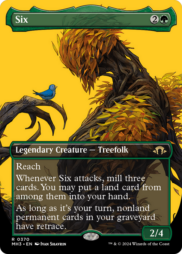 Six (Borderless) [Modern Horizons 3] Magic: The Gathering