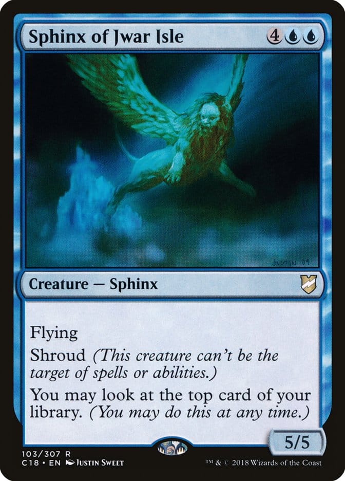Sphinx of Jwar Isle [Commander 2018] Magic: The Gathering
