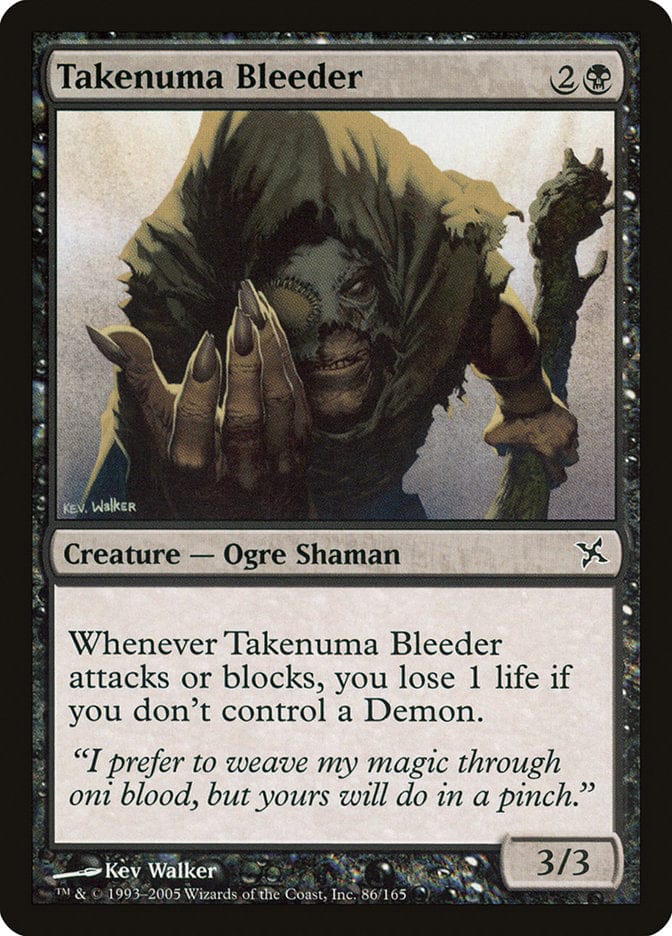 Takenuma Bleeder [Betrayers of Kamigawa] Magic: The Gathering