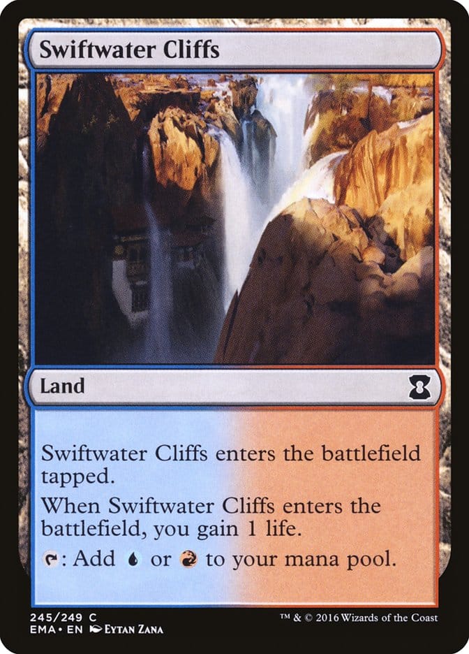 Swiftwater Cliffs [Eternal Masters] Magic: The Gathering