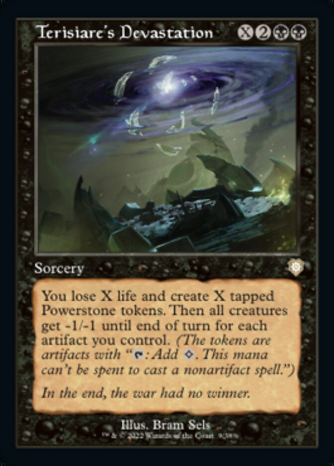 Terisiare's Devastation (Retro) [The Brothers' War Commander] Magic: The Gathering