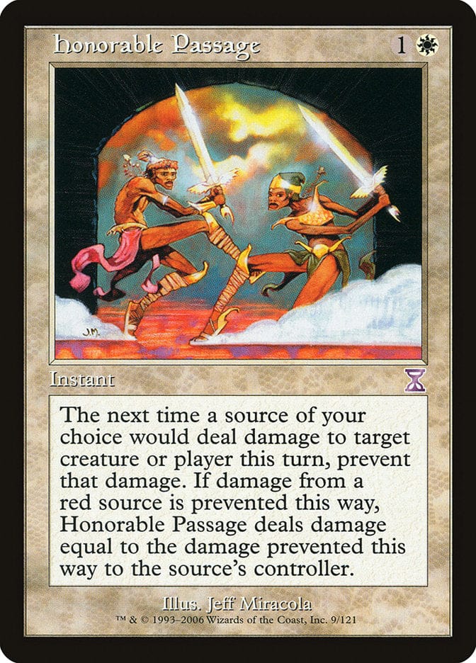 Honorable Passage [Time Spiral Timeshifted] Magic: The Gathering