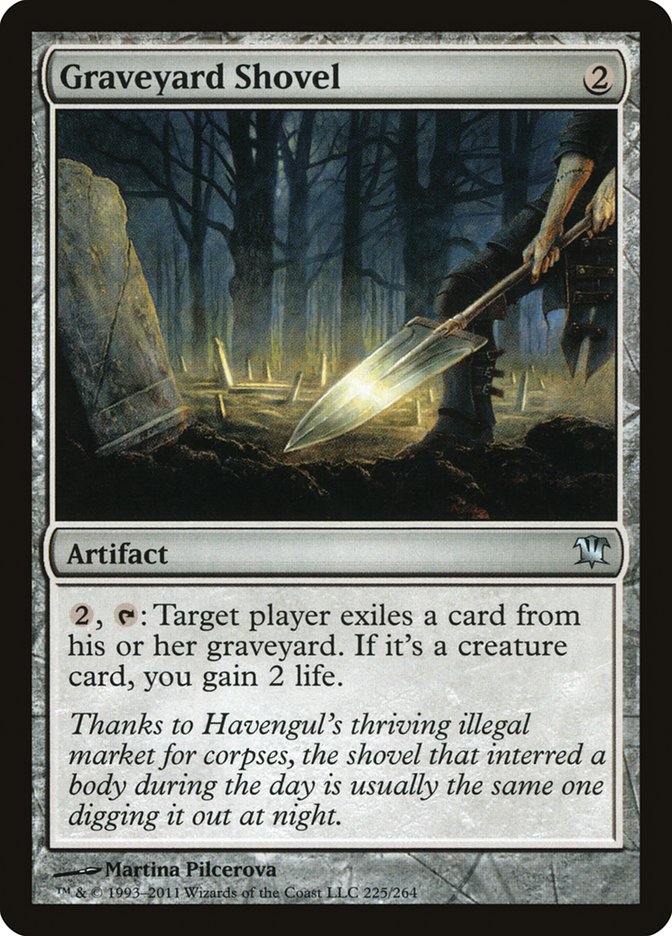 Graveyard Shovel [Innistrad] Magic: The Gathering