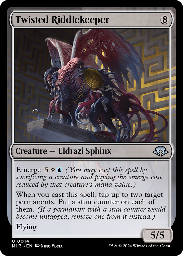 Twisted Riddlekeeper [Modern Horizons 3] Magic: The Gathering