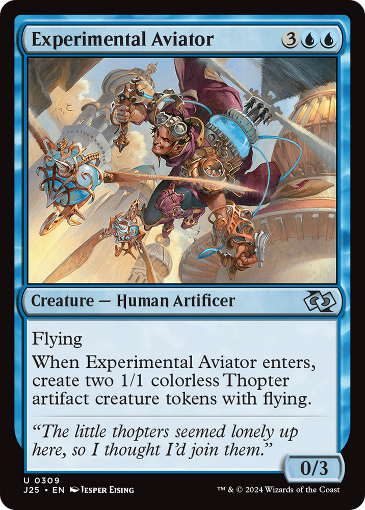 Experimental Aviator [Foundations Jumpstart] Magic: The Gathering