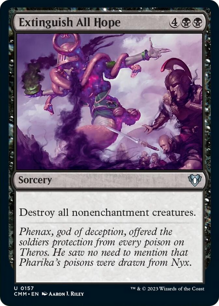 Extinguish All Hope [Commander Masters] Magic: The Gathering