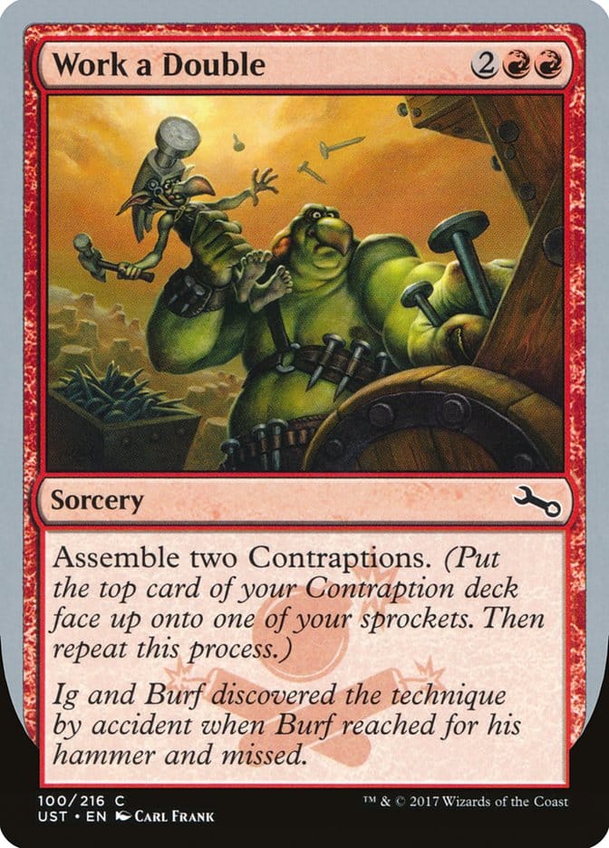 Work a Double [Unstable] Magic: The Gathering
