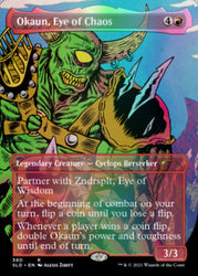 Okaun, Eye of Chaos // Okaun, Eye of Chaos (Borderless) [Secret Lair Drop Series] Magic: The Gathering