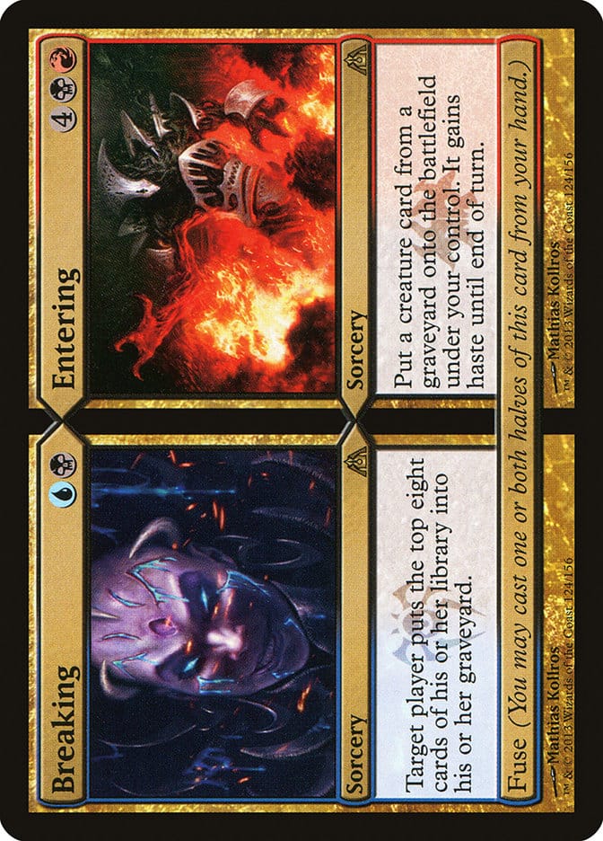 Breaking // Entering [Dragon's Maze] Magic: The Gathering
