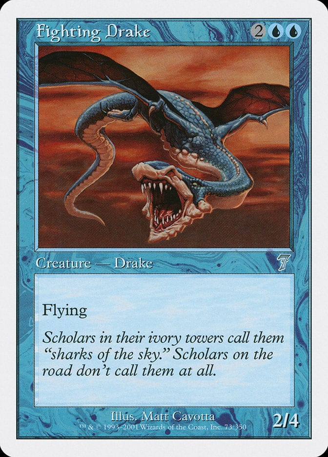 Fighting Drake [Seventh Edition] Magic: The Gathering