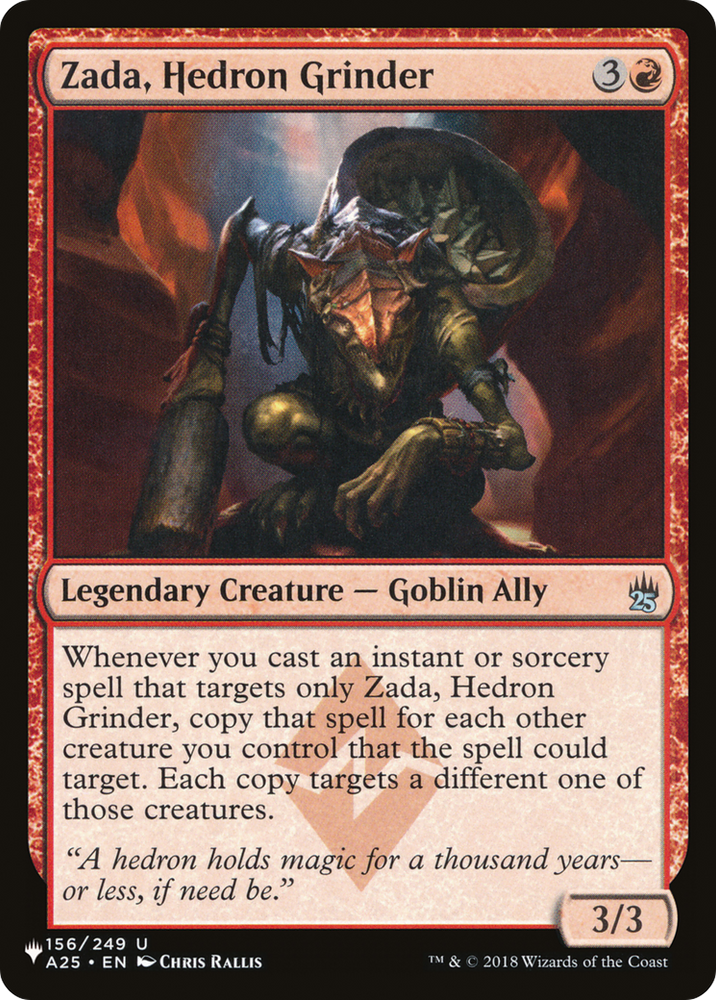 Zada, Hedron Grinder [The List] Magic: The Gathering