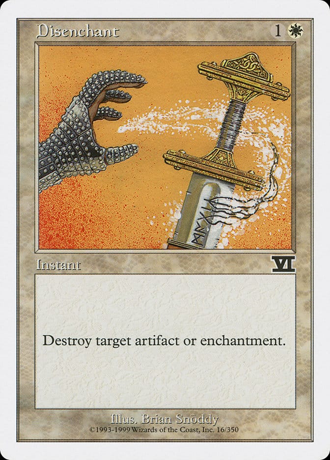 Disenchant [Classic Sixth Edition] Magic: The Gathering