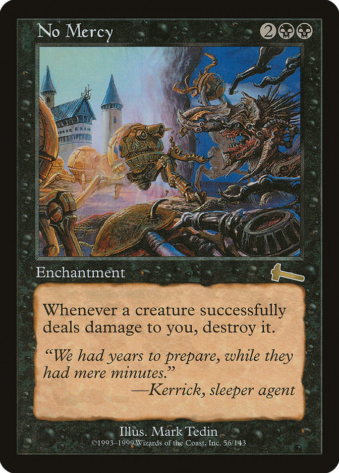 No Mercy [Urza's Legacy] Magic: The Gathering