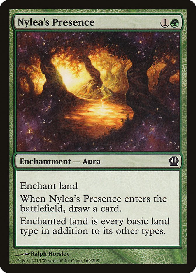 Nylea's Presence [Theros] Magic: The Gathering