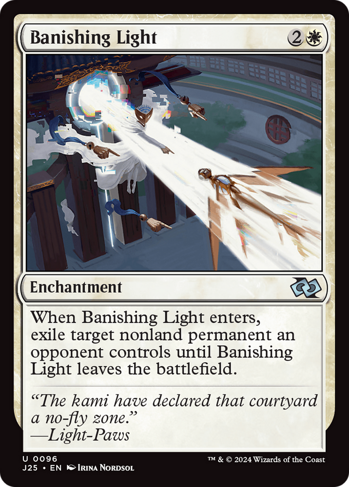 Banishing Light [Foundations Jumpstart] Magic: The Gathering