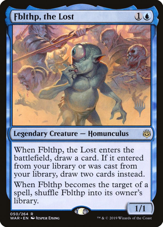Fblthp, the Lost (Promo Pack) [War of the Spark Promos] Magic: The Gathering