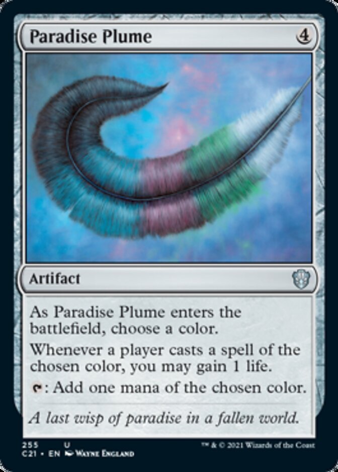 Paradise Plume [Commander 2021] Magic: The Gathering