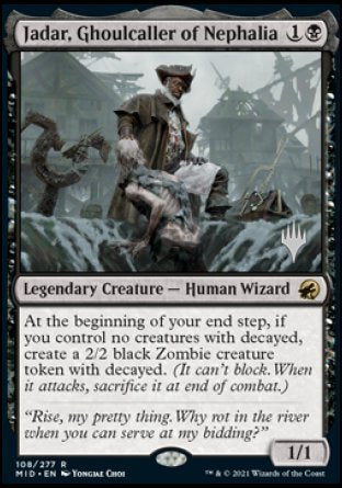 Jadar, Ghoulcaller of Nephalia (Promo Pack) [Innistrad: Midnight Hunt Promos] Magic: The Gathering