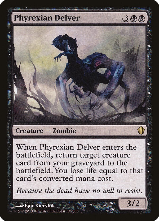 Phyrexian Delver [Commander 2013] Magic: The Gathering