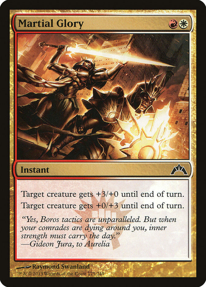 Martial Glory [Gatecrash] Magic: The Gathering