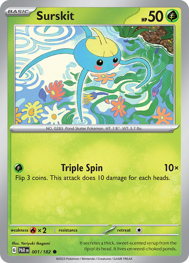 Surskit (001/182) [Scarlet & Violet: Paradox Rift] Pokémon