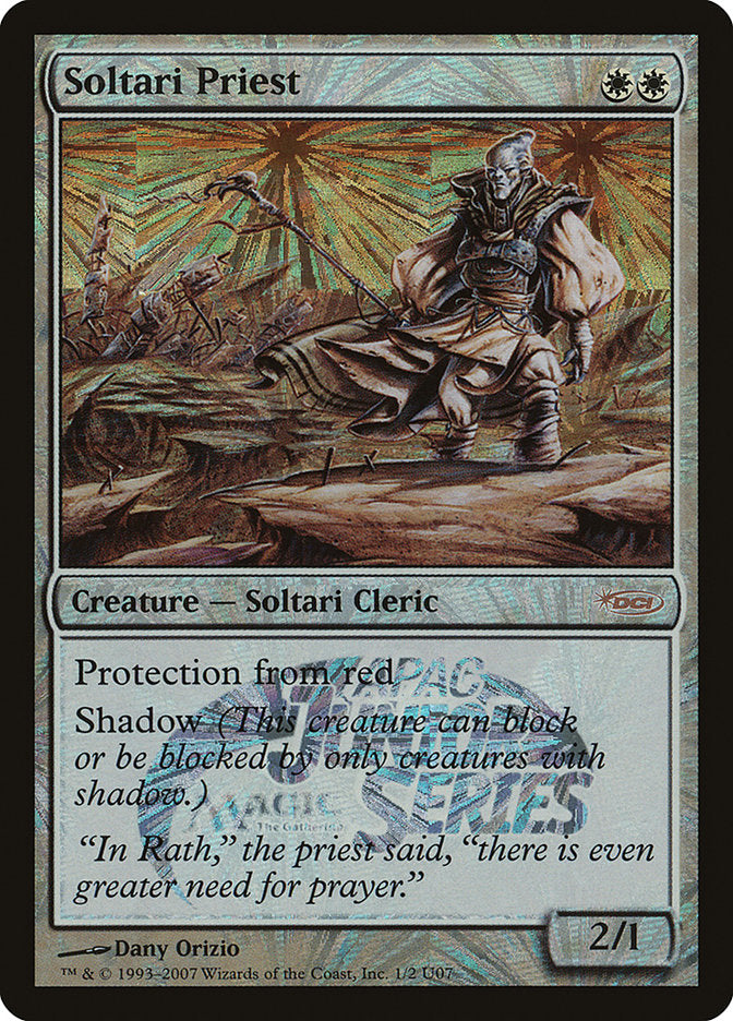 Soltari Priest [Junior APAC Series] Magic: The Gathering