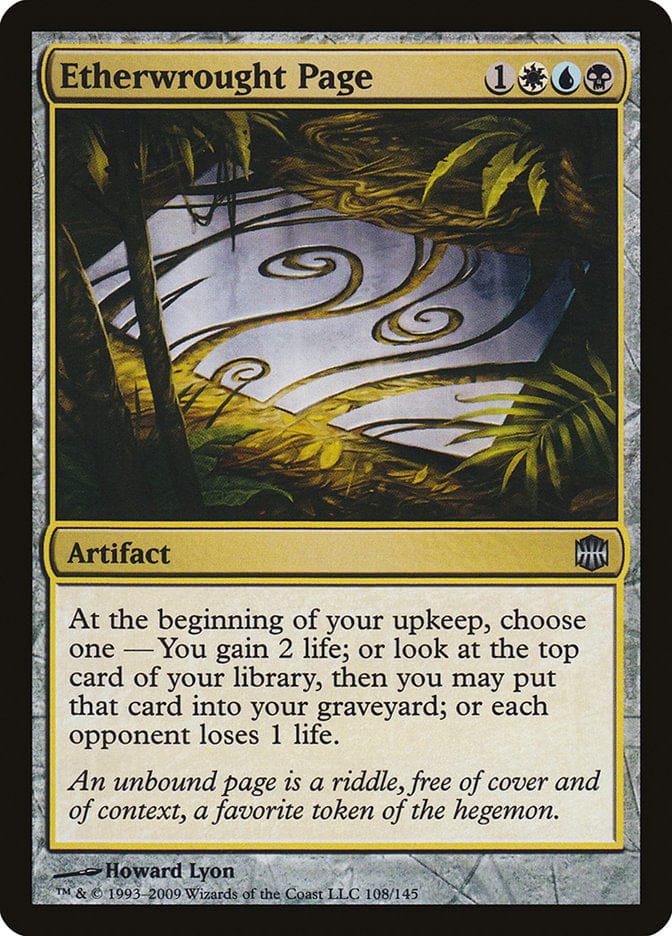 Etherwrought Page [Alara Reborn] Magic: The Gathering