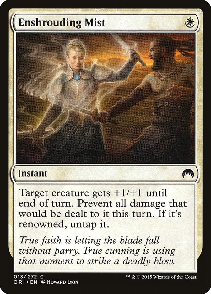 Enshrouding Mist [Magic Origins] Magic: The Gathering