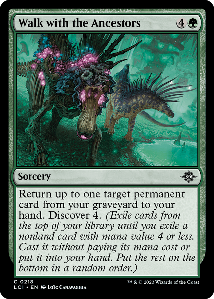 Walk with the Ancestors [The Lost Caverns of Ixalan] Magic: The Gathering