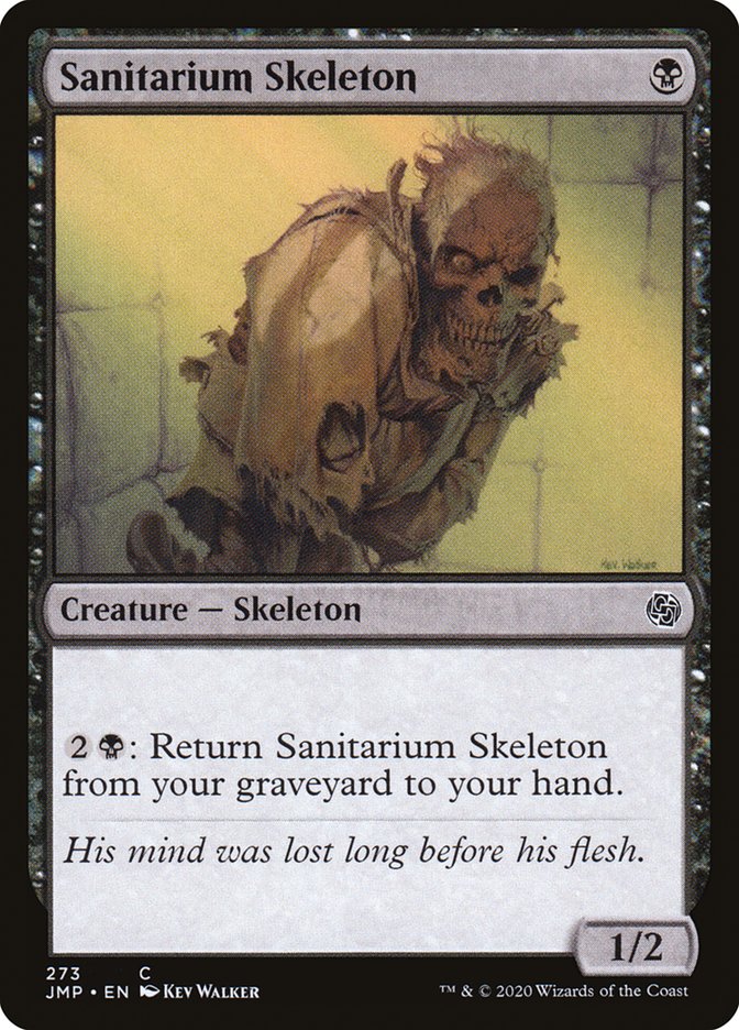 Sanitarium Skeleton [Jumpstart] Magic: The Gathering