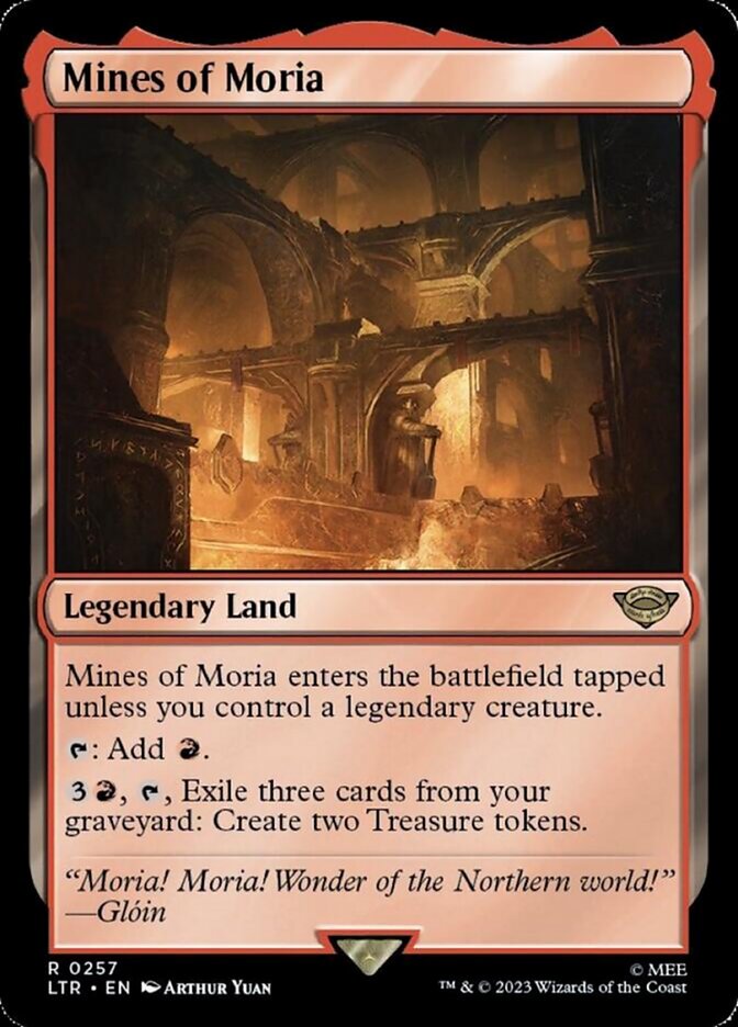 Mines of Moria [The Lord of the Rings: Tales of Middle-Earth] Magic: The Gathering