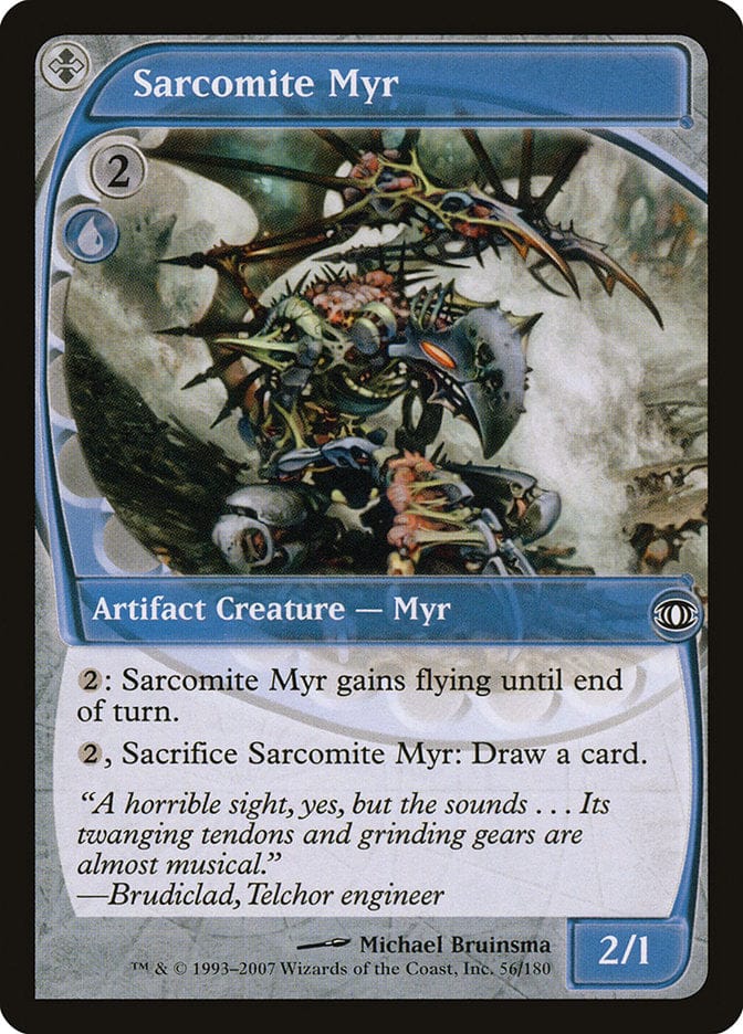 Sarcomite Myr [Future Sight] Magic: The Gathering