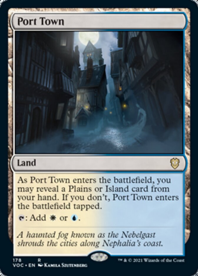 Port Town [Innistrad: Crimson Vow Commander] Magic: The Gathering