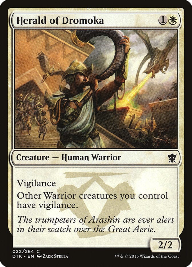 Herald of Dromoka [Dragons of Tarkir] Magic: The Gathering