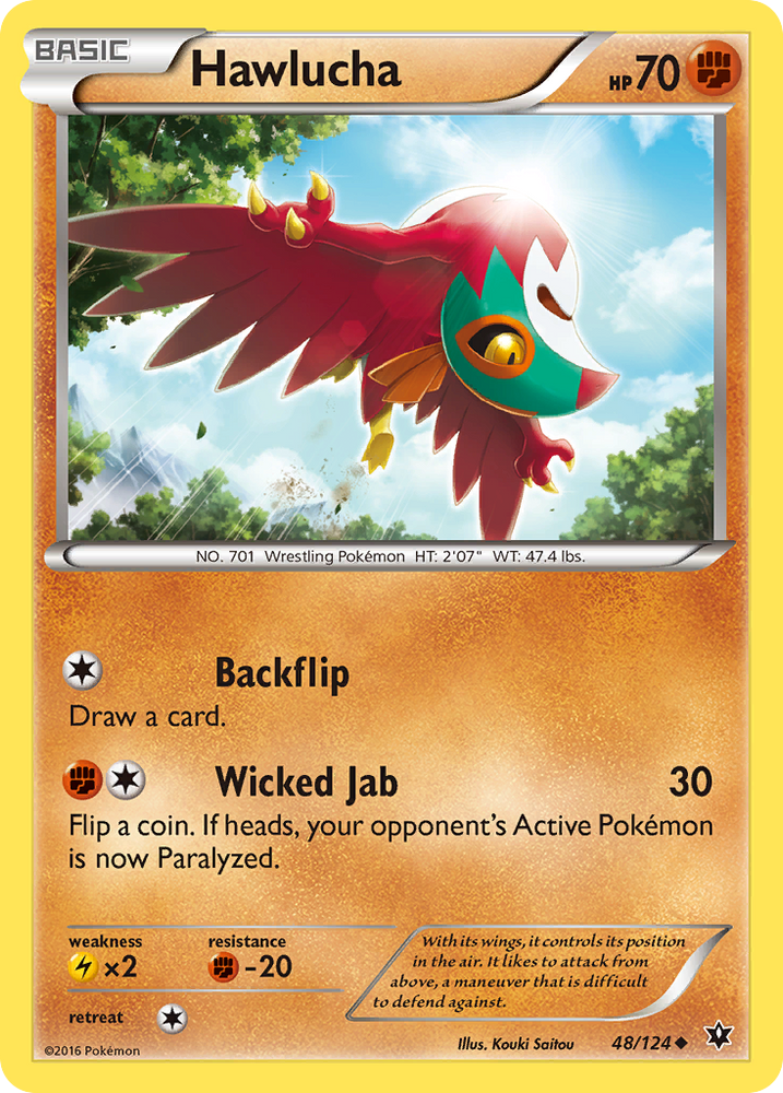 Hawlucha (48/124) [XY: Fates Collide] Pokémon