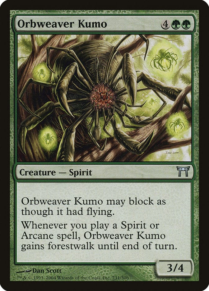 Orbweaver Kumo [Champions of Kamigawa] Magic: The Gathering