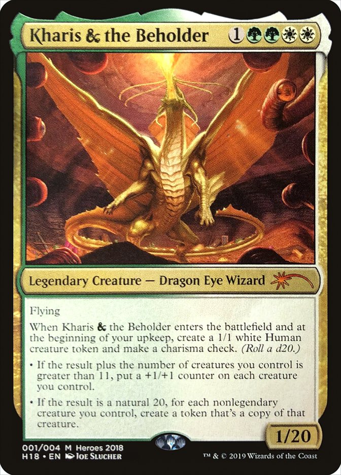 Kharis & The Beholder [Heroes of the Realm 2018] Magic: The Gathering