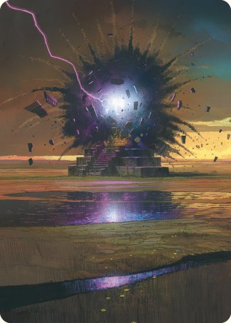 Return to Dust Art Card [Commander Masters Art Series] Magic: The Gathering