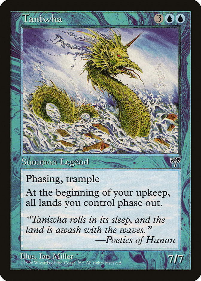 Taniwha [Mirage] Magic: The Gathering
