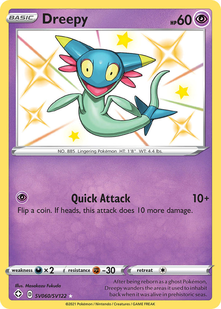 Dreepy (SV060/SV122) [Sword & Shield: Shining Fates] Pokémon