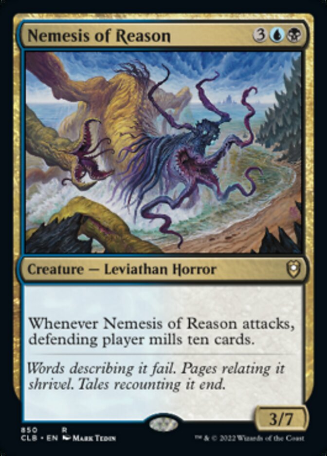 Nemesis of Reason [Commander Legends: Battle for Baldur's Gate] Magic: The Gathering
