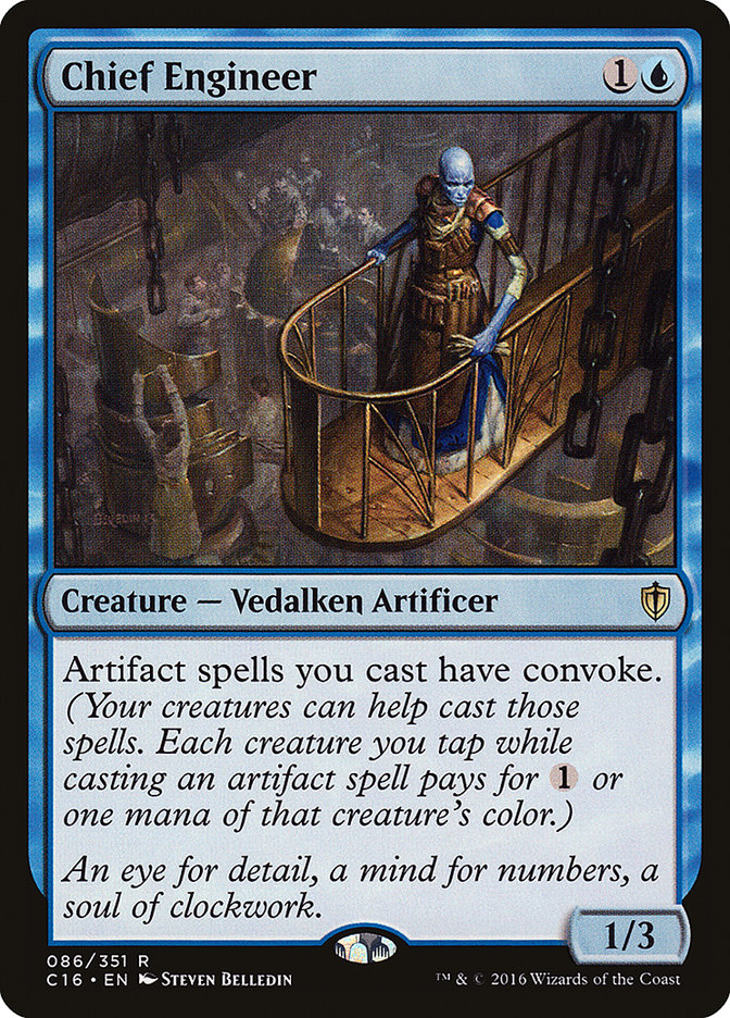Chief Engineer [Commander 2016] Magic: The Gathering